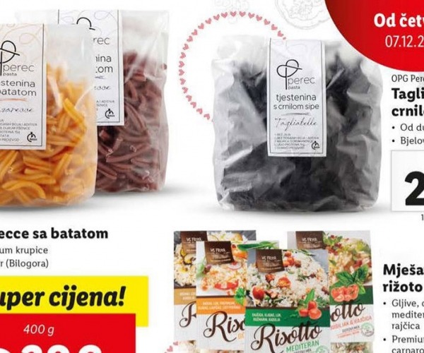 Od 07.12. 2023. OPG Perec proizvode možete kupiti u svim Lidl prodavaonicama Od 07.12. 2023. OPG Perec proizvode možete kupiti u svim Lidl prodavaonicama