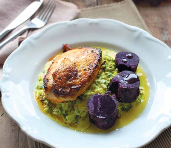 Zdravi recepti Curry poriluk s batatom i piletinom Zdravi recepti Curry poriluk s batatom i piletinom